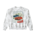 Fast Life Dirty Washed Boxy Fleeced Sweatshirt (Trap League Collection)