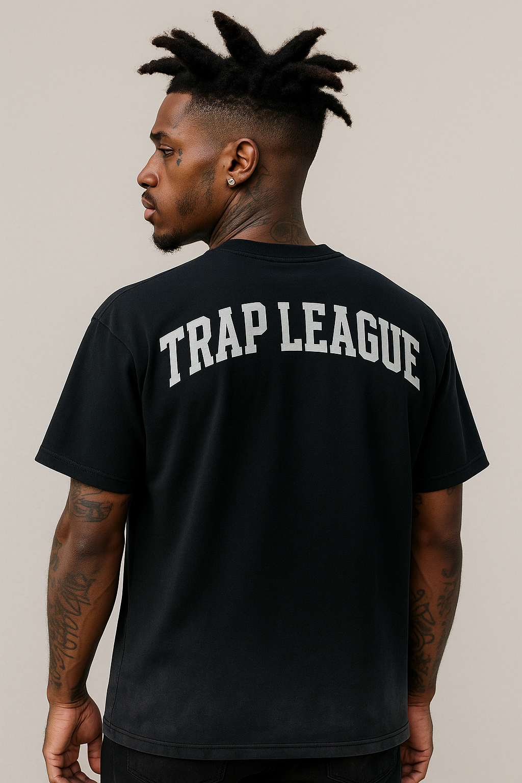 Shiesty Queen Gradient Washed Vintage T-Shirt(250GSM)